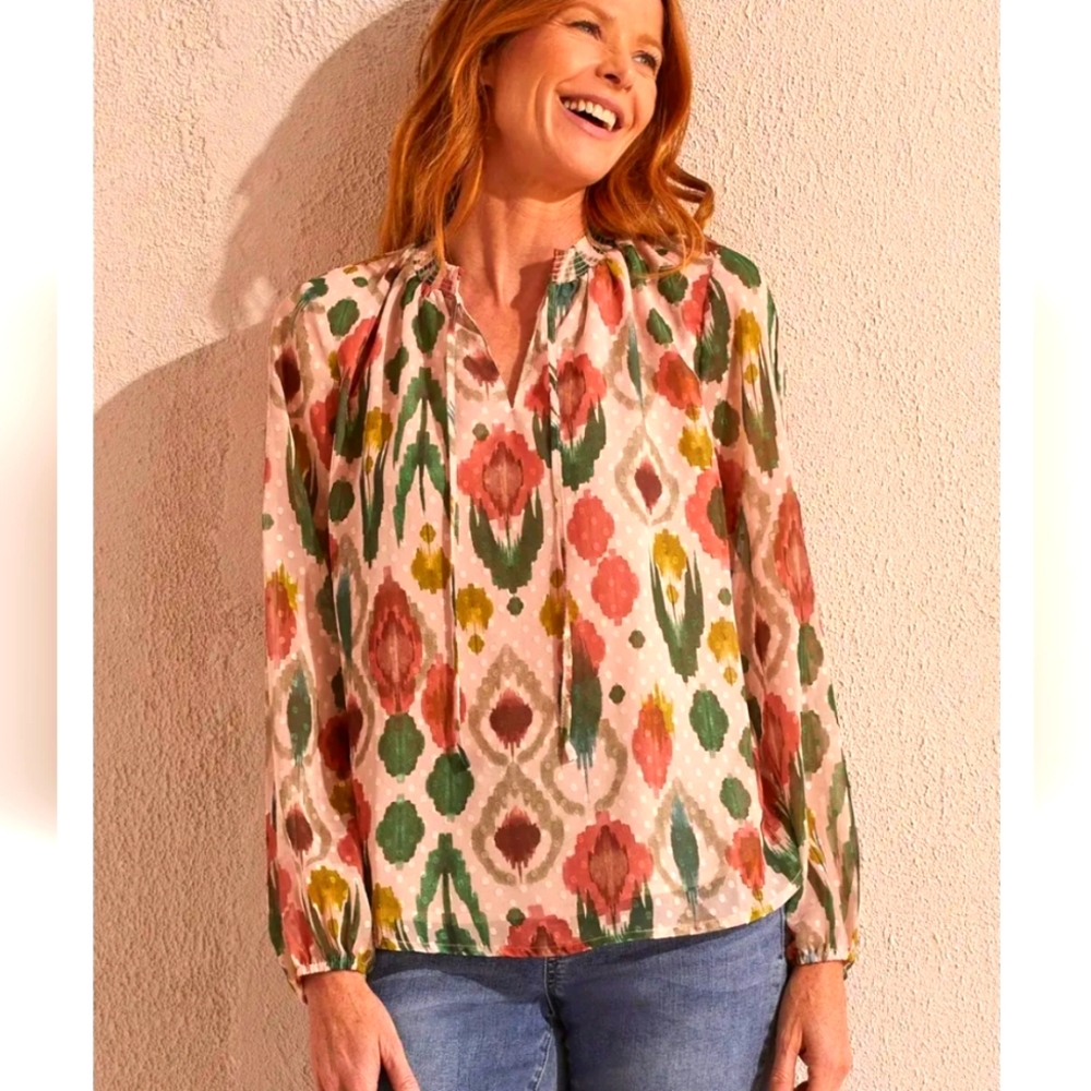 Swiss Dot Blouse
